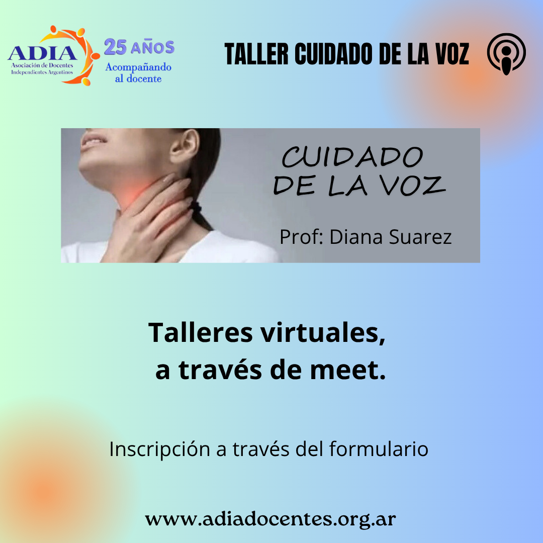 Cuidado de la voz